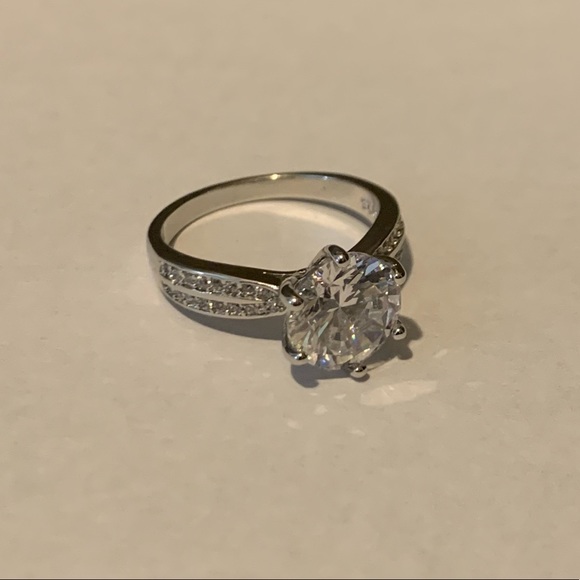 SOLD❗️3ct 925 Diamond Band Ring Size 7 - Picture 14 of 14